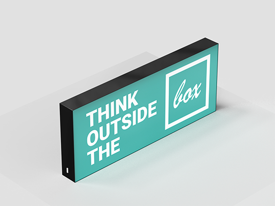 LED lightbox signs