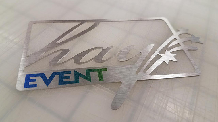 A unique dibond sign