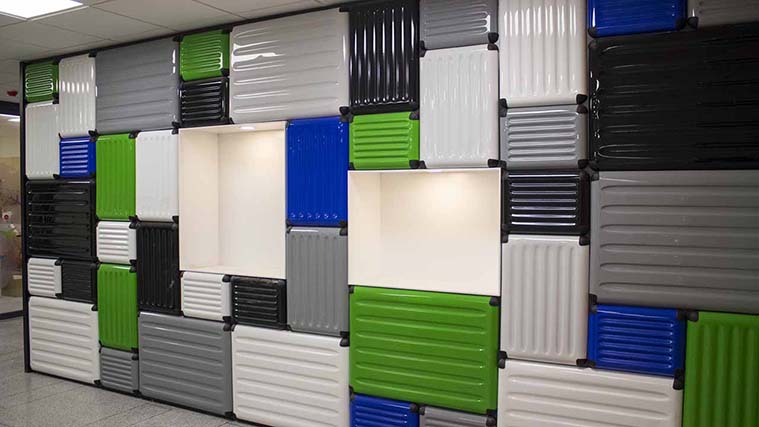 Acrylic luggage interior sign