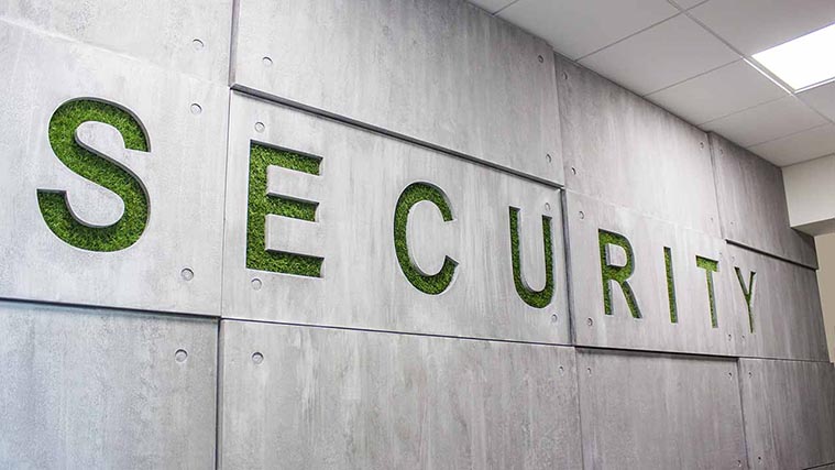 Aluminum interior sign
