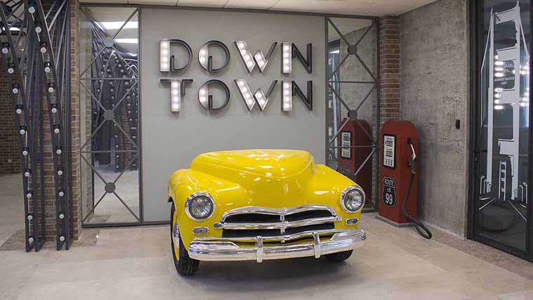 Aluminum interior signs