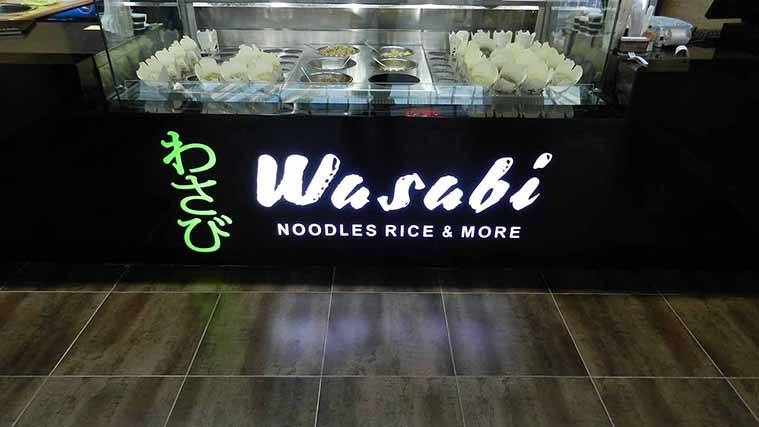 Backlit Dibond Sign