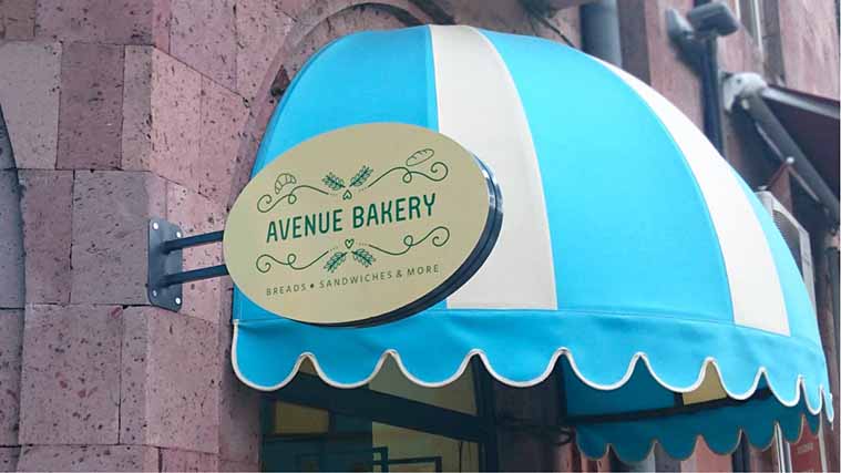 Bakery Lightbox Sign