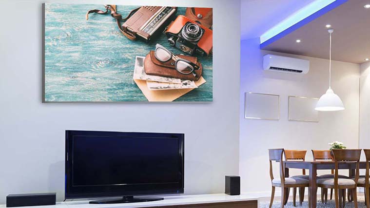 Canvas for interior decor