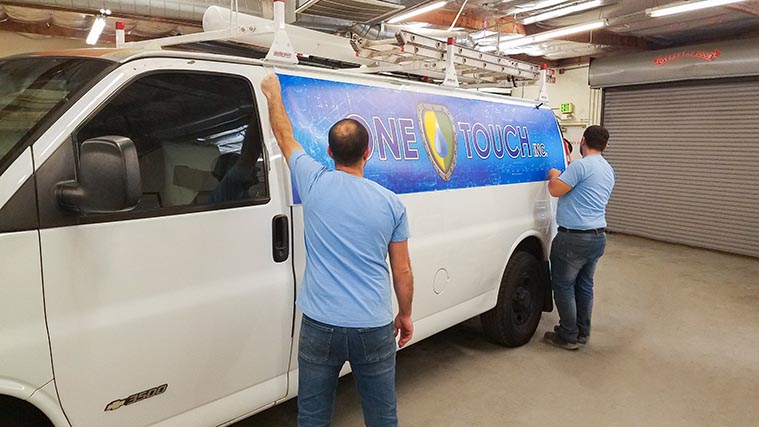 Car decal installation process