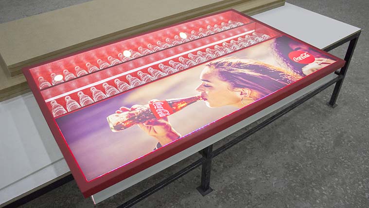 Coca-Cola Lightbox Sign