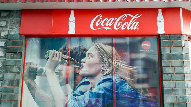 Coca-Cola window Decals