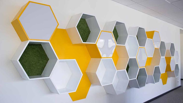 Creative interior sign