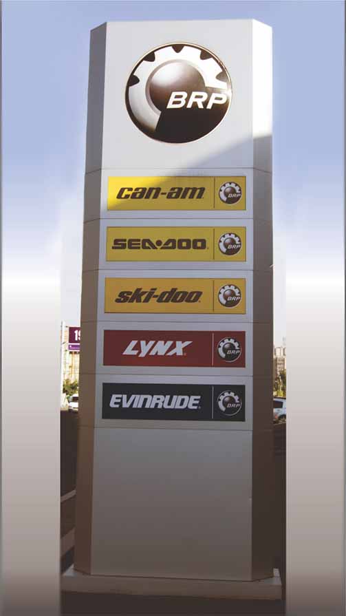 Custom-made Pylon Sign