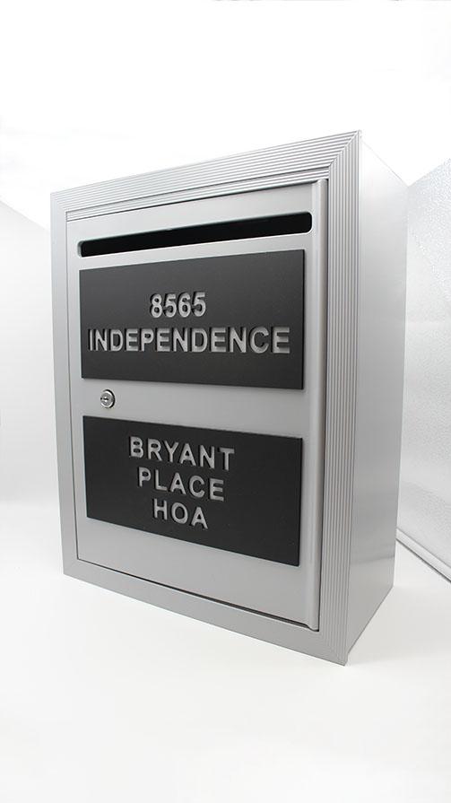 Custom-made letter box