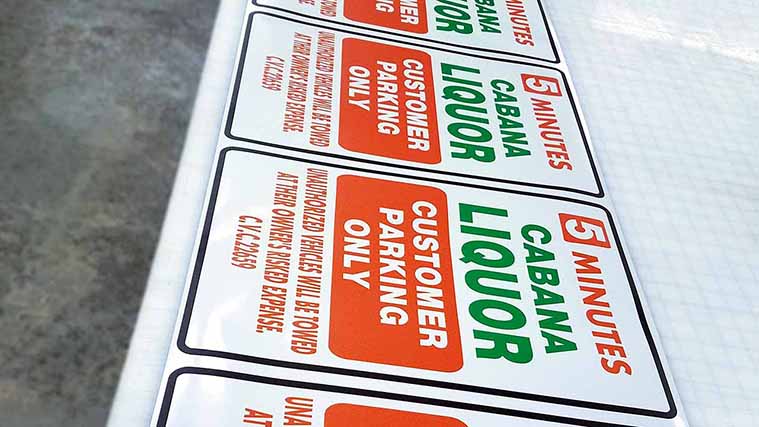 Custom vinyl decals