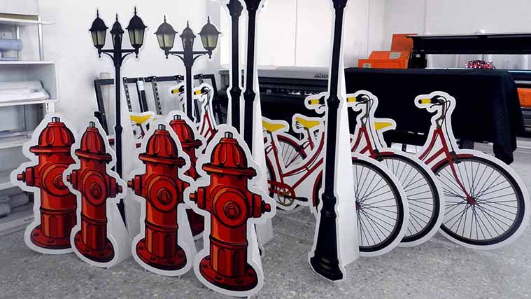 Decorative PVC Stands