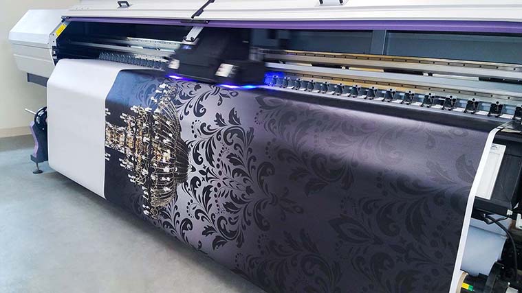 Decorative banner printing