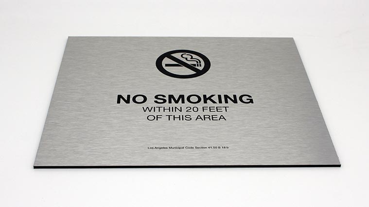 Dibond sign printing