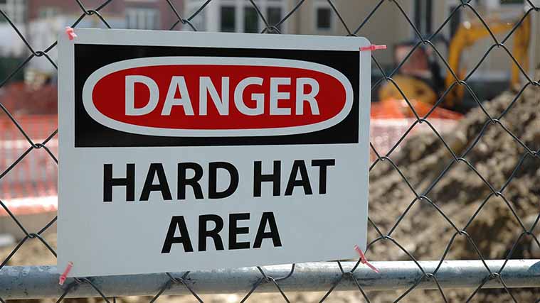 Direct Printed Safety Sign
