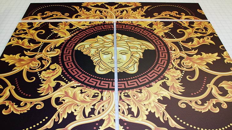 Direct printing on wood