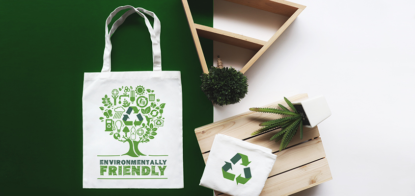 Tote bags as eco-friendly promotional items