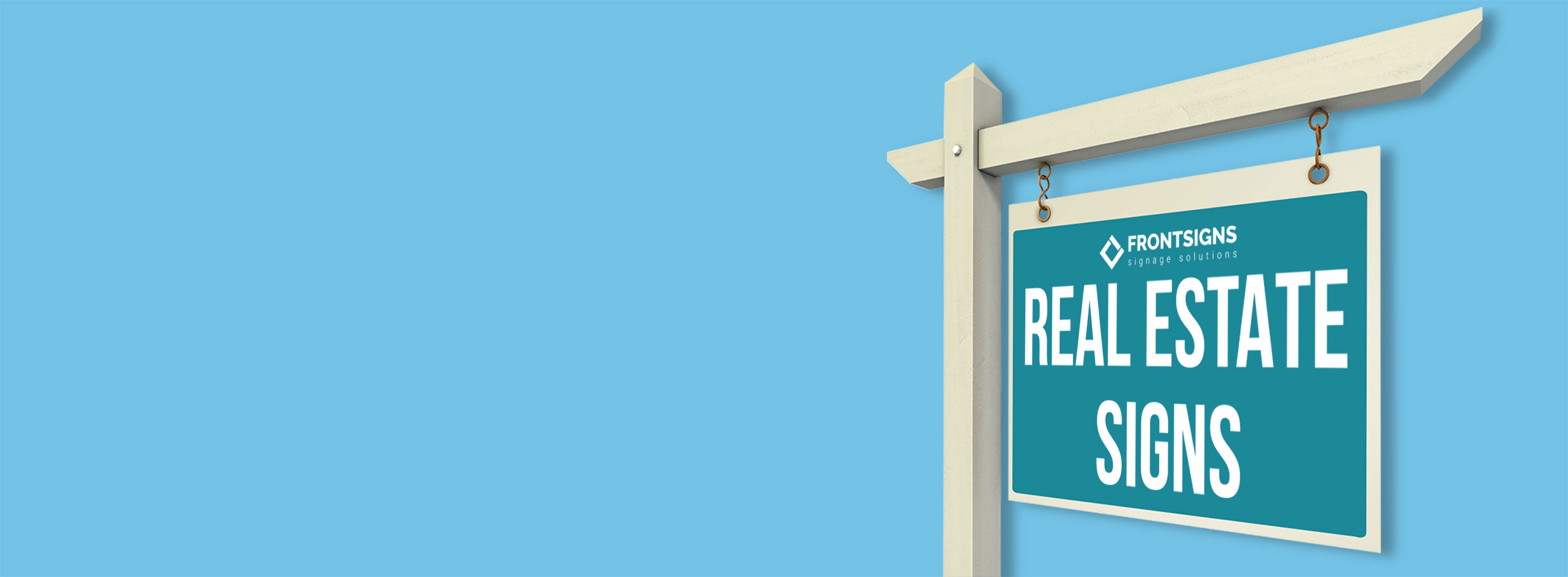 For Sale, For Rent Estate Signs