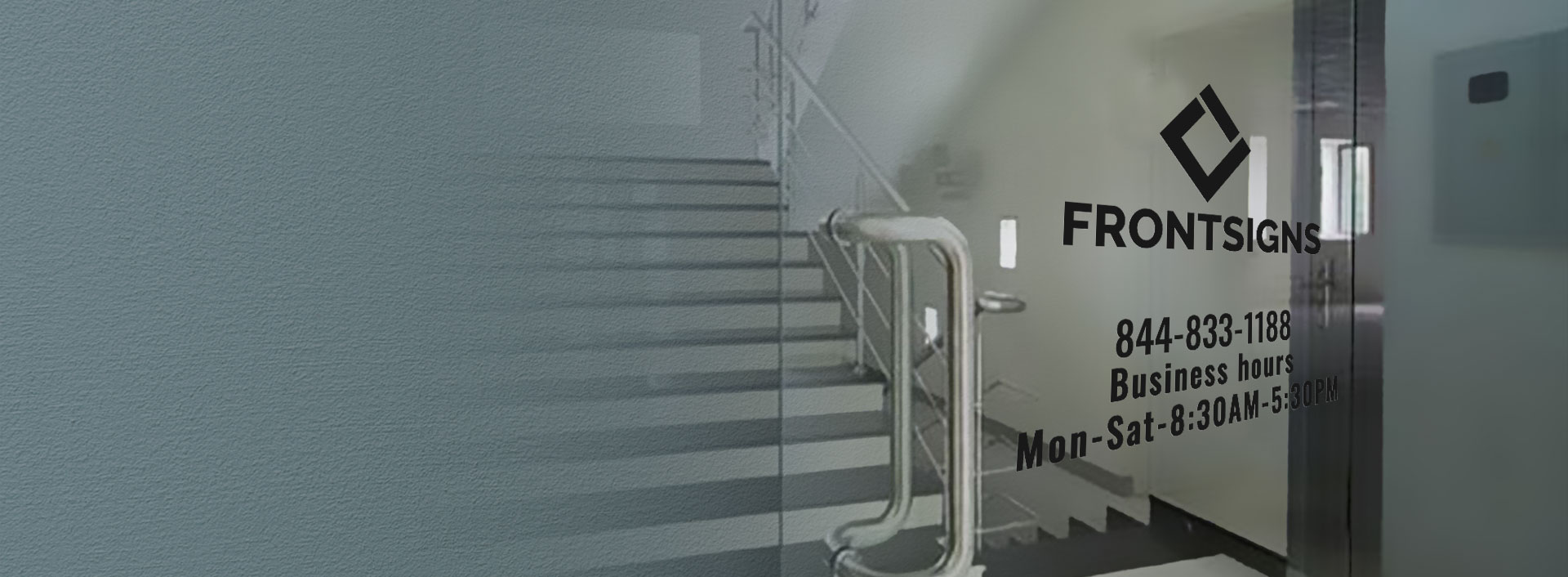 Custom Vinyl Letterings Self adhesives Front Signs