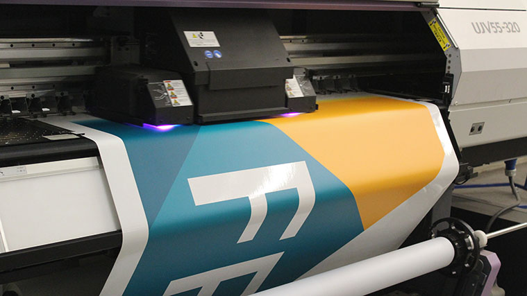 Logo digital printing process