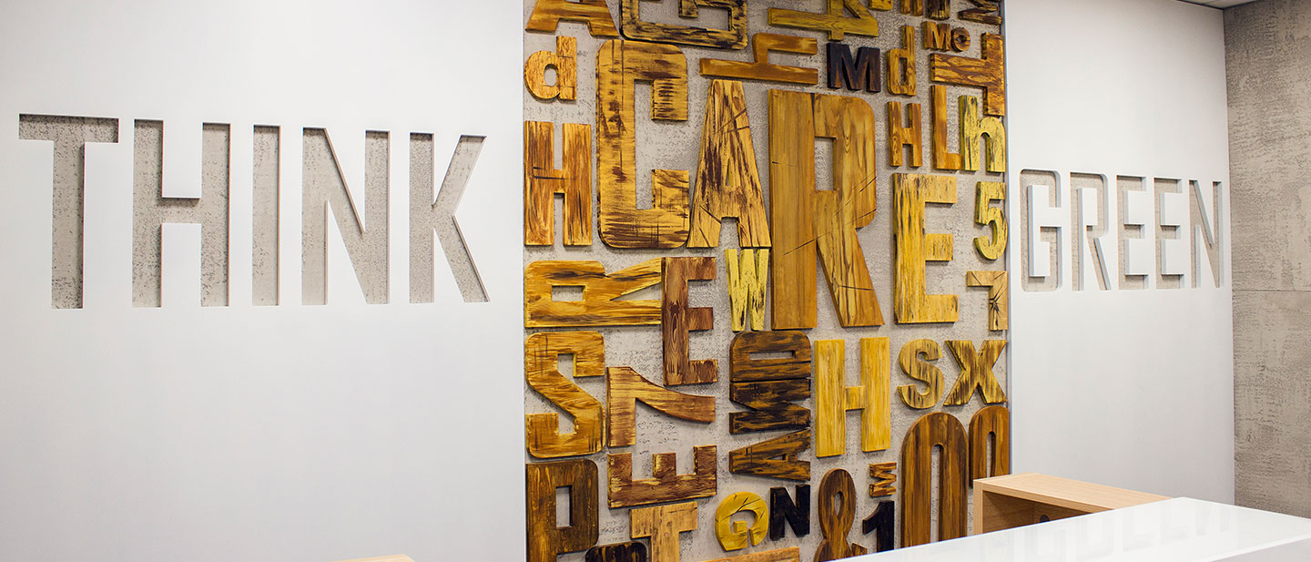 Office 3 Dimensional Letters