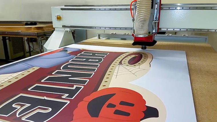 PVC sign direct printing