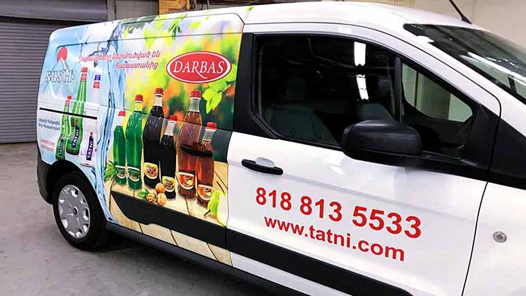 Printed Vehicle Wrapping
