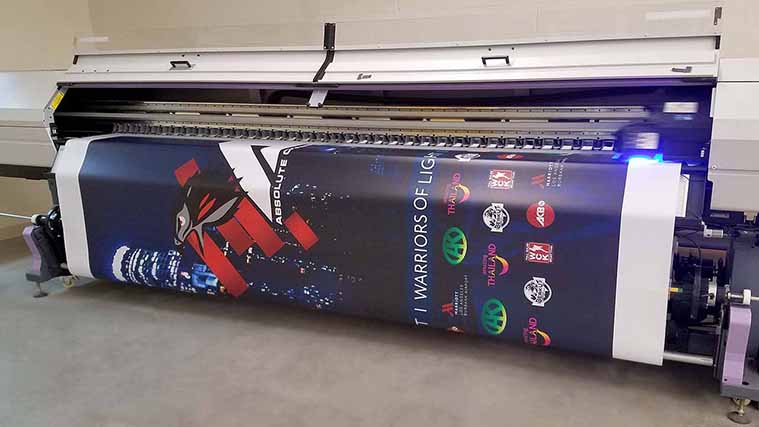 Printing a large banner
