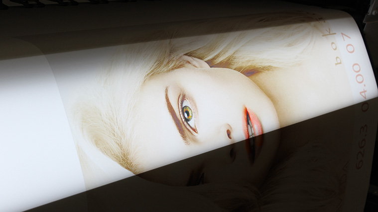 Printing on translucent vinyl