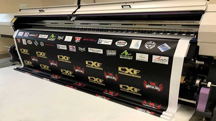 Process of banner printing
