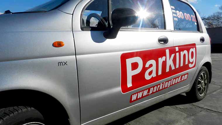 Promotional Vehicle wrapping