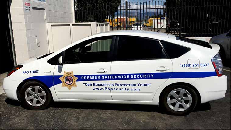 Security car wrap