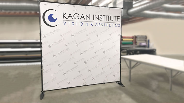 Telescopic Banner Stand
