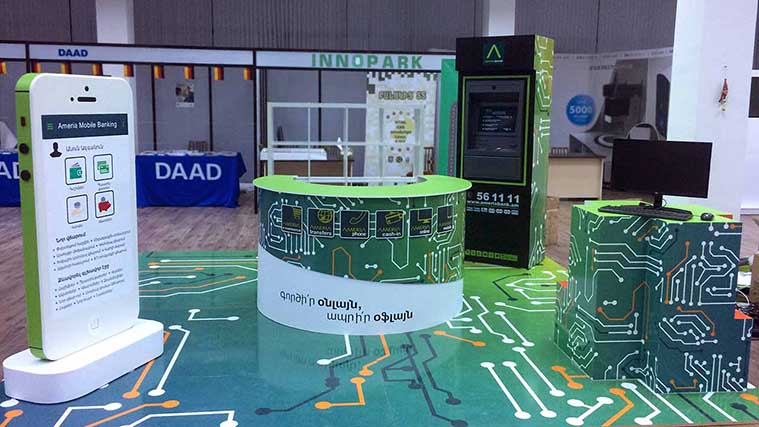 Trade show PVC stands