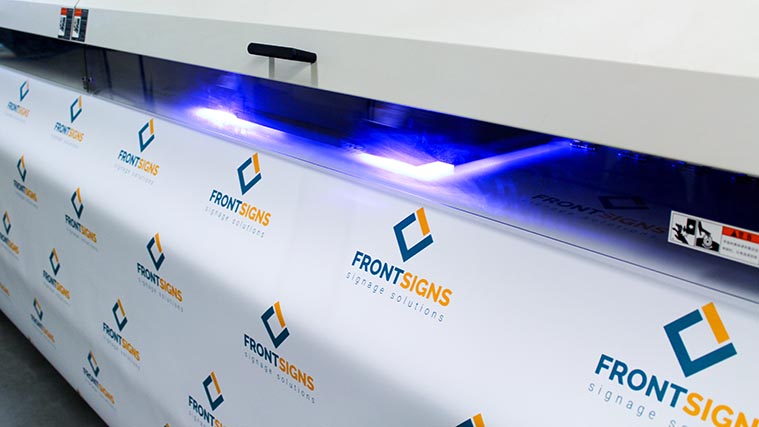 UV ink banner printing