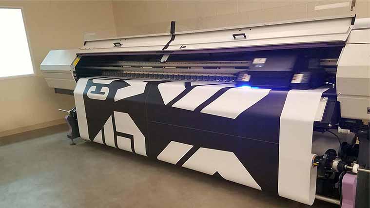 UV inks printing process