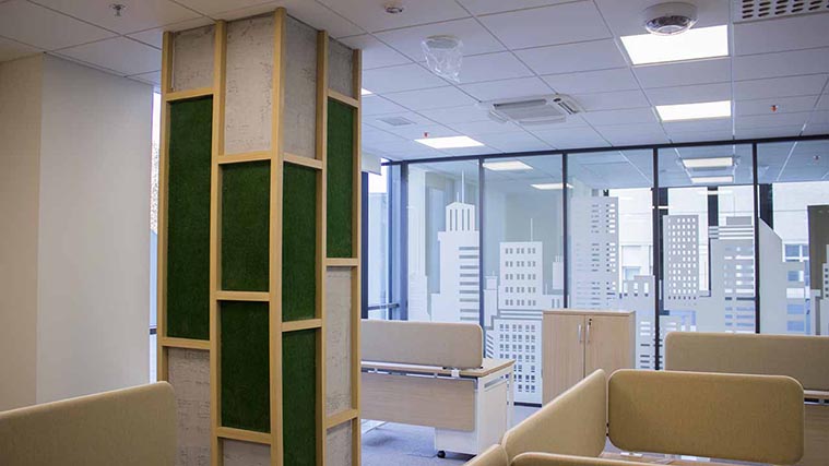 Unique office interior signs