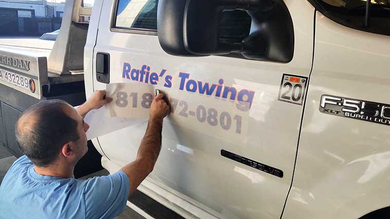 Vehicle Wrapping process