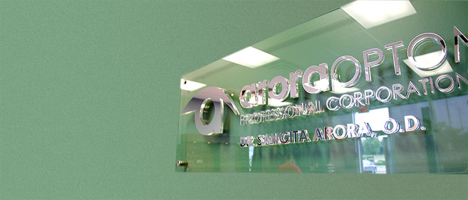 Reflective vinyl sign with green background