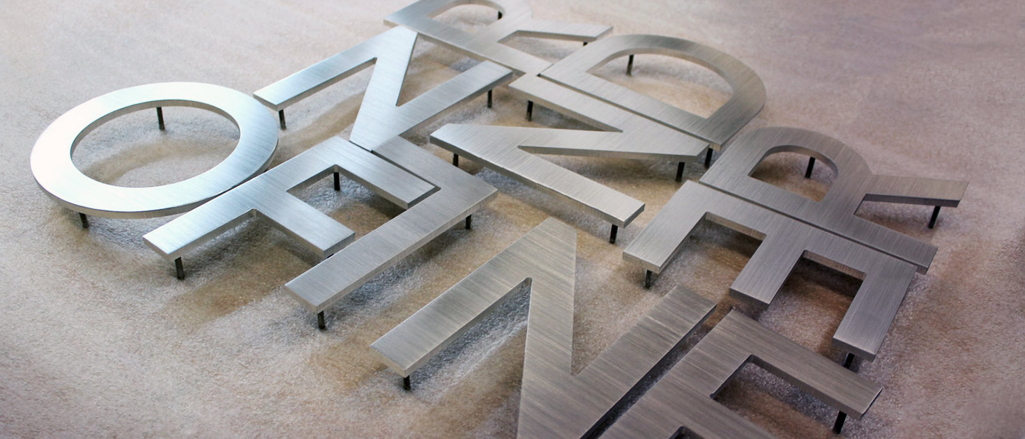 Aluminum Letter Signs