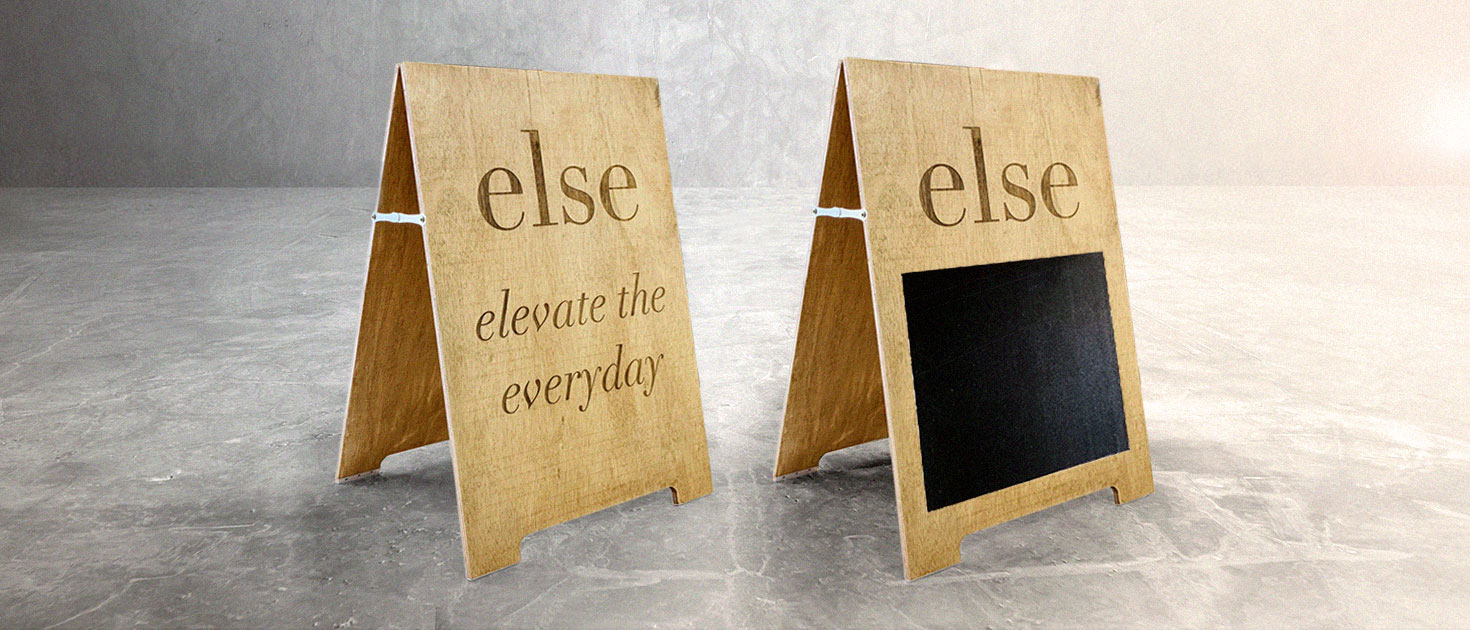 Custom A-Frame Signs & Sandwich Board Signs - Printmoz