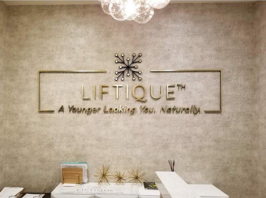 office interior logo sign