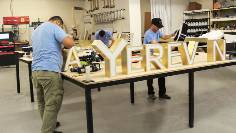 Making Channel Letters