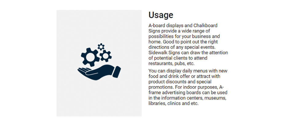 Sign usage section Sign-usage-section