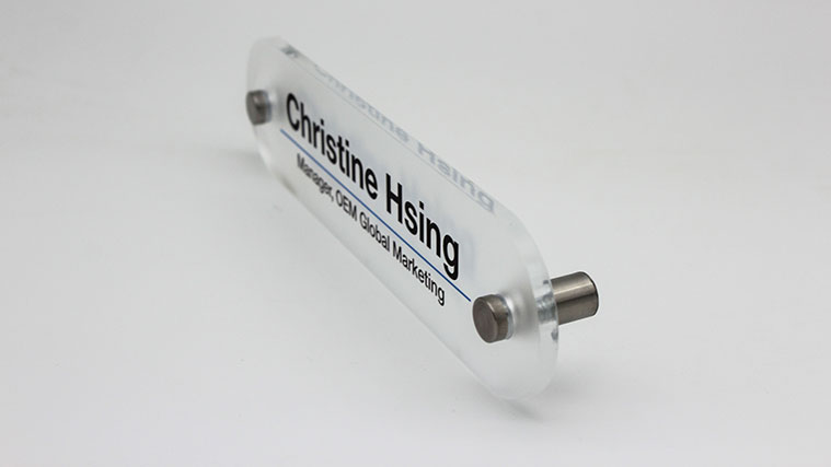 Acrylic Name Plaque