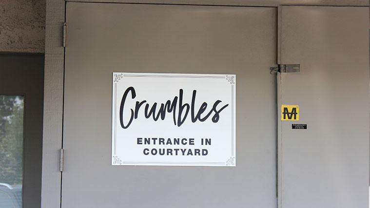 Aluminum Entrance Sign