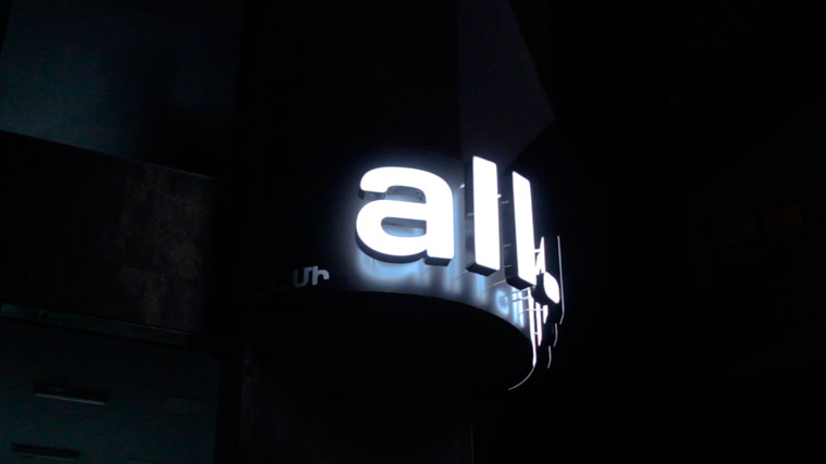 Whole-lit Letters backlit and frontlit letters