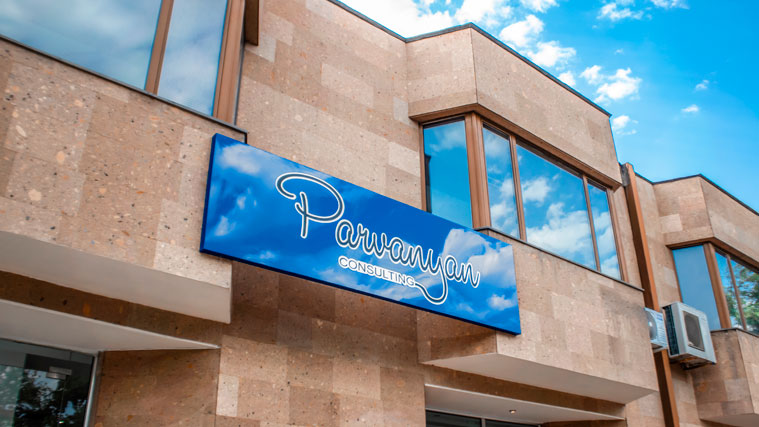 glossy Aluminum sign