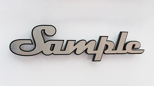 Dibond Letters Dimensional Dibond Letters