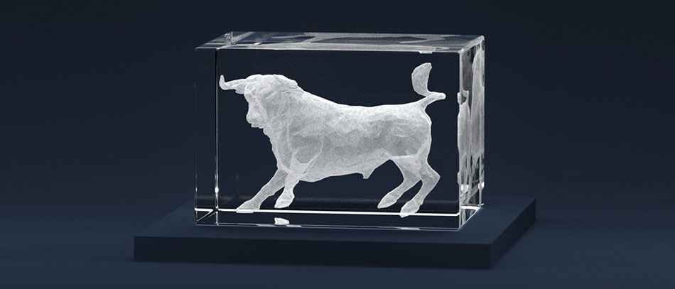 Vitrography subsurface 3D engraving subsurface 3D ingraving - vitrography